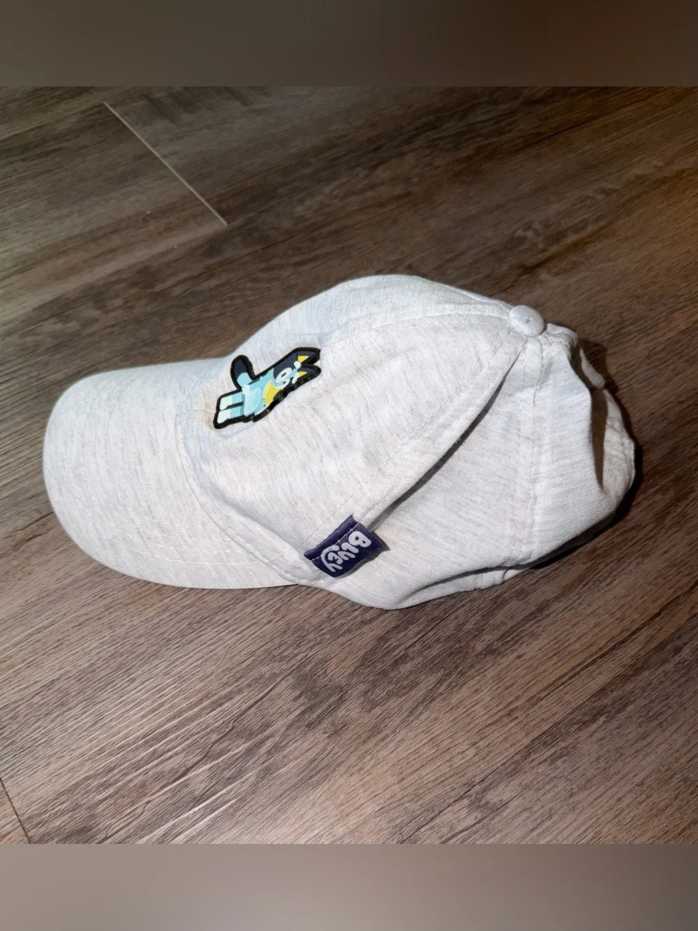 Bluey Grey Baseball Cap Kids OSFM